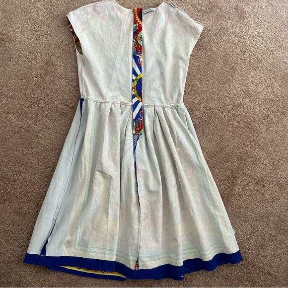Dolce & Gabbana Majolica Carretto Siciliano Printed Dress “read description!” - Picture 11 of 16